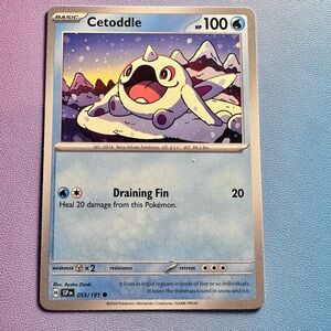 cetoddle - 053/191 (common) — pokemon: surging sparks